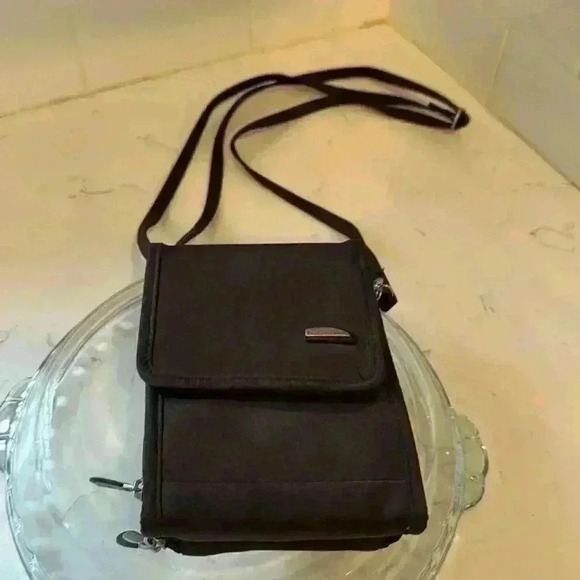 Travelon Small Crossbody Brown Bag New - Picture 1 of 7